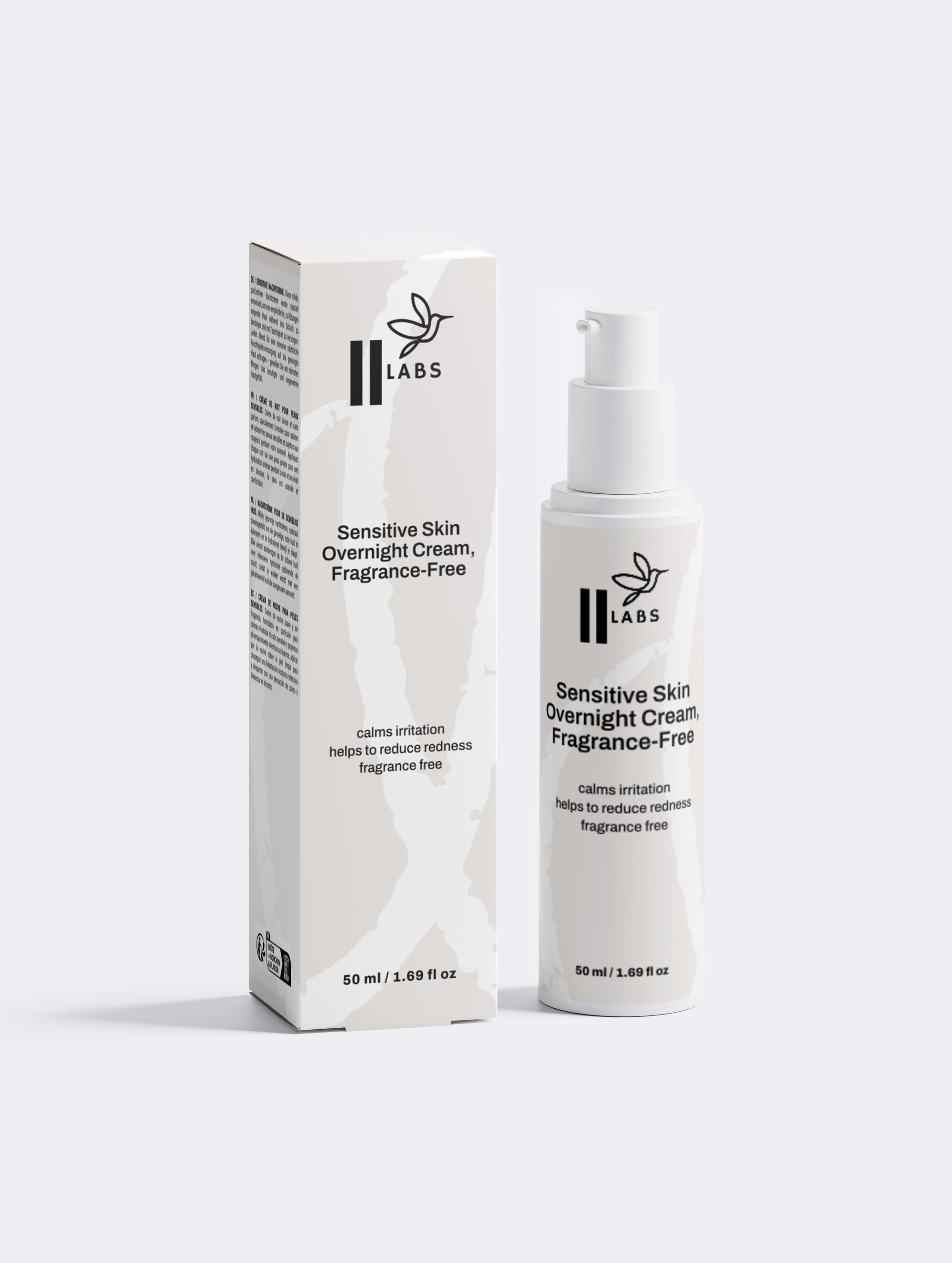 Sensitive Skin Overnight Cream Fragrance-Free - (RESET & ENHANCE)