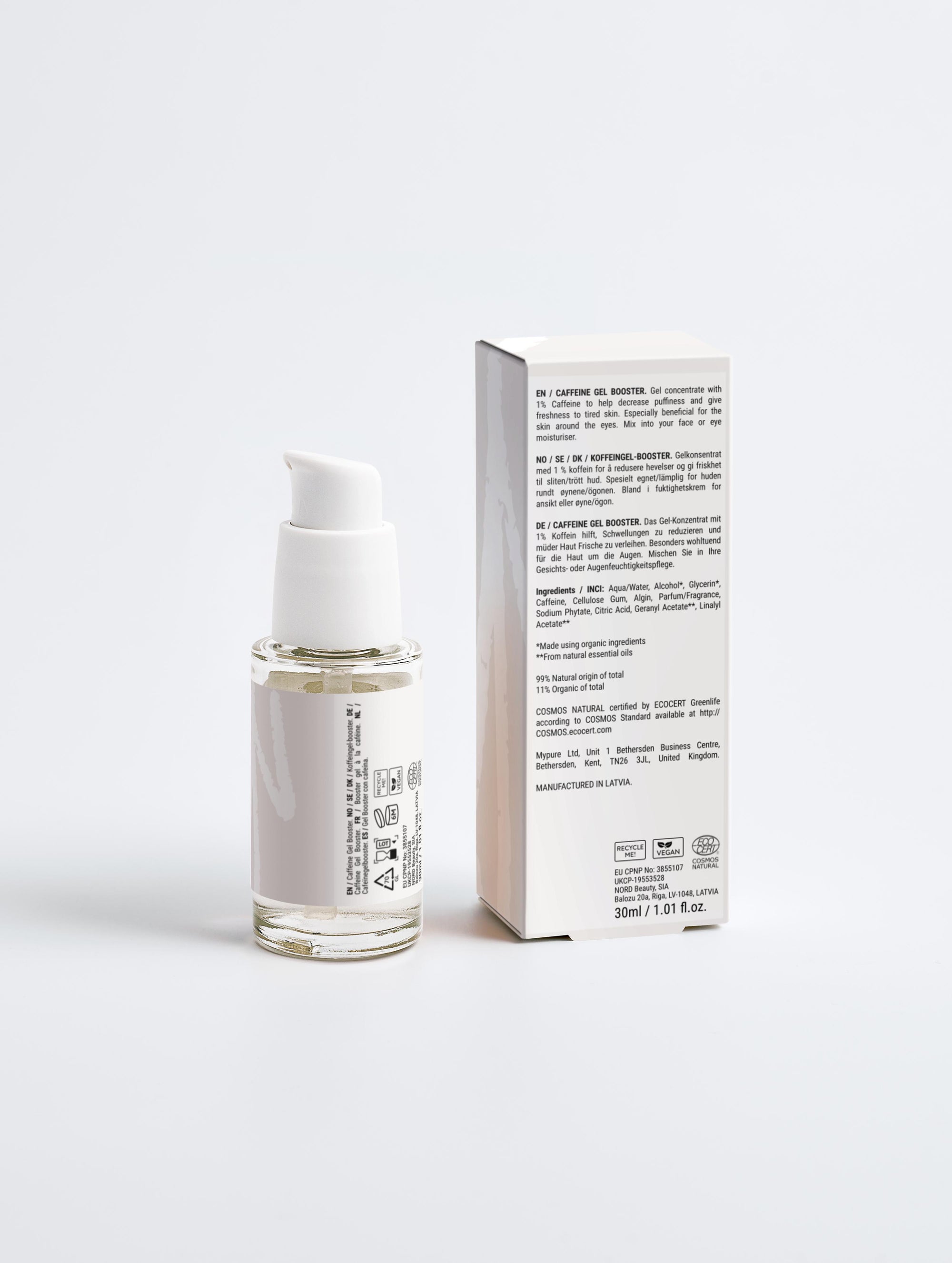 Caffeine Gel Booster - (TONER)